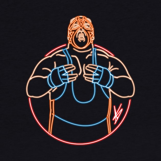 Big Van Vader neon by AJSMarkout